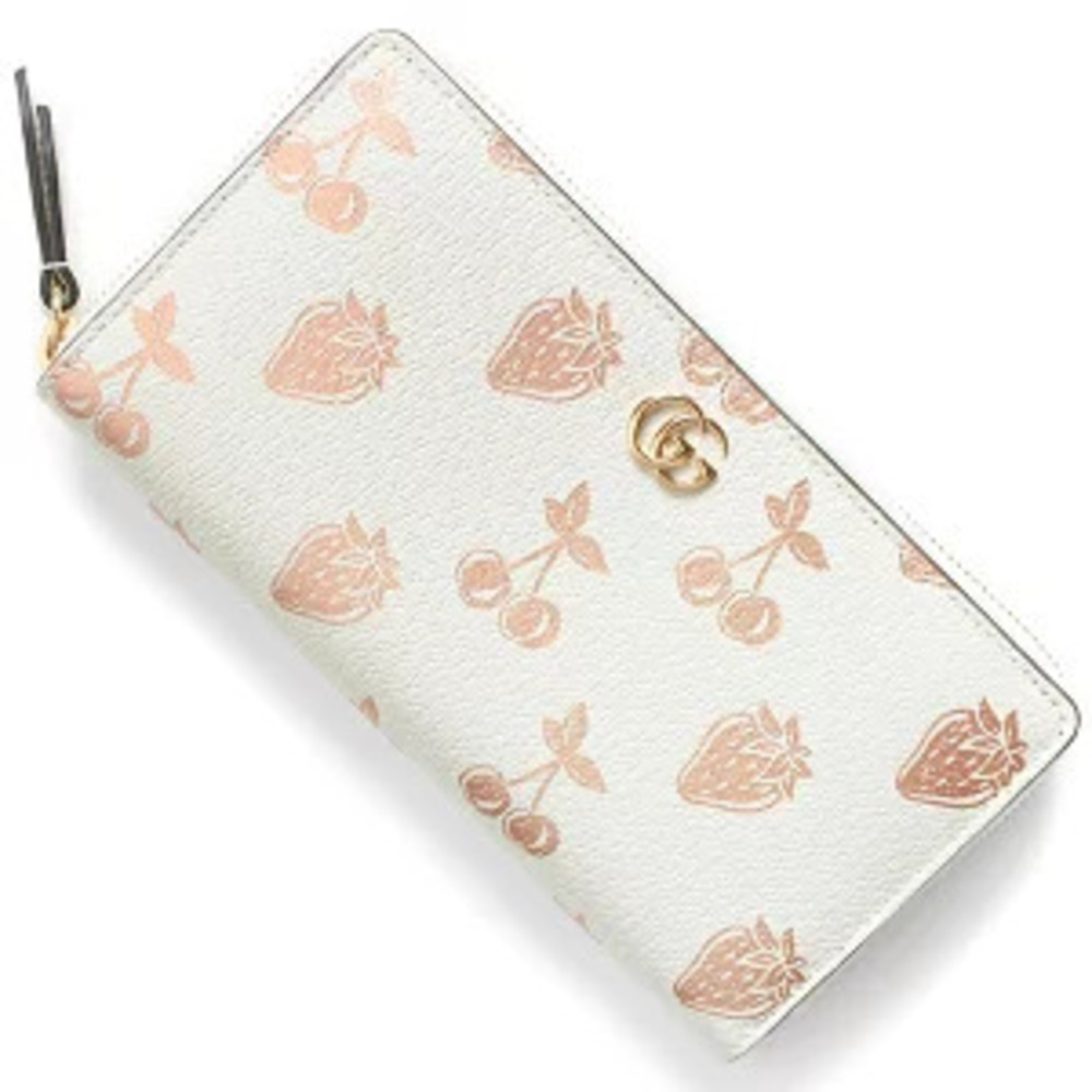Gucci GG Marmont long wallet grained leather